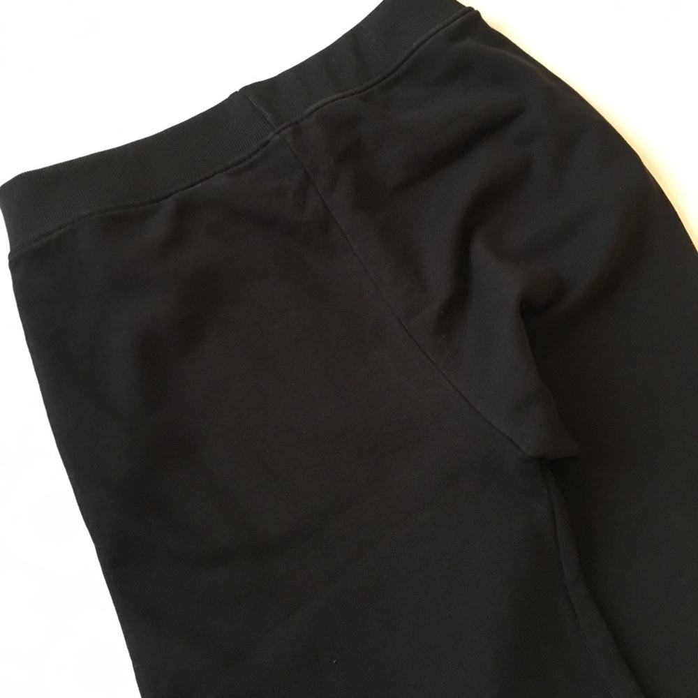 Asymmetrical Black Winter Pants